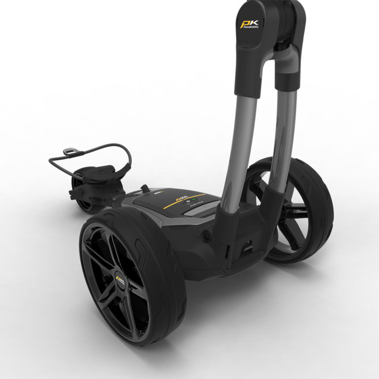 The FX5 Electric Golf Trolley by PowaKaddy Whisper Quiet, High Power